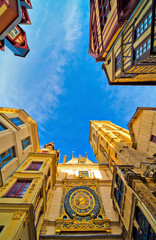 Rouen, rue du gros-horloge, Normandie