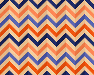 Bright stylish vector background with a zigzag
