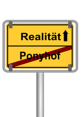 Ponyhof vs. Realität