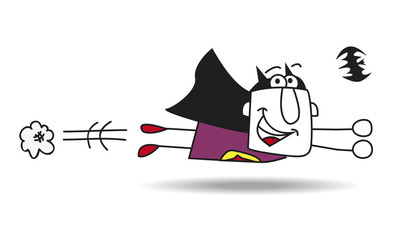 the flight of super batboy