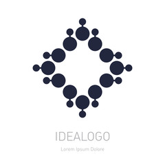 Vector logo, design element or icon. Abstract Logotype.