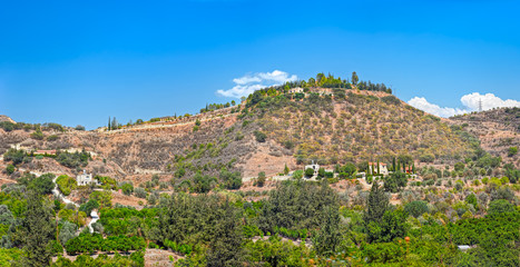 Fototapeta na wymiar Cyprus mountain landscape