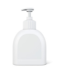 Blank bottle with dispenser cap