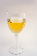 Glass of white wine