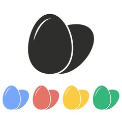 Egg - vector icon.