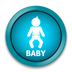 Baby with diaper icon