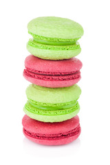 Colorful macarons