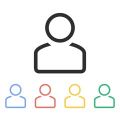 Accoun - vector icon.