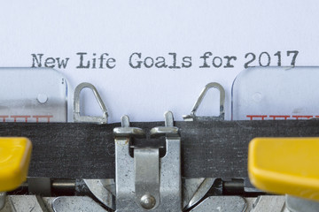 New Life Goals for 2017