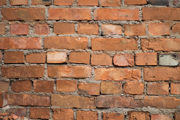 Obraz premium Red brick