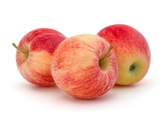 Red apple isolated on white background cutout