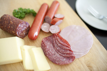 Nourishing German breakfast