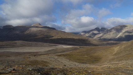 Mountains at Svalbard, Spitzbergen
