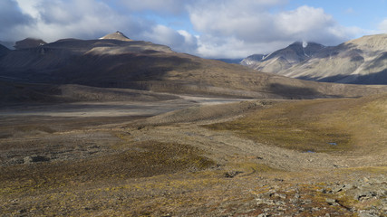 Mountains at Svalbard, Spitzbergen