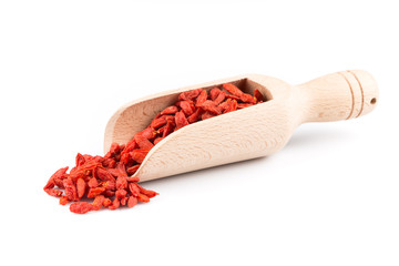 goji berries close up