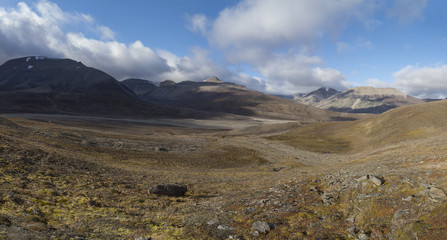 Mountains at Svalbard, Spitzbergen