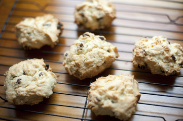 Homemade rock cake cookies