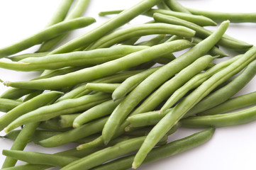Pile of green beans