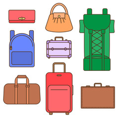 Different types of bags