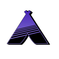 ikona retro lata 80 wektor © vempireart