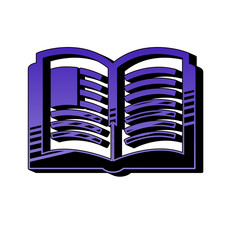 ikona retro lata 80 wektor