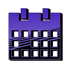 ikona retro lata 80 wektor