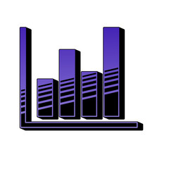 ikona retro lata 80 wektor