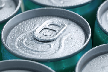Cold drinks cans