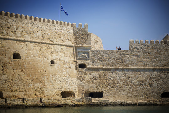 Venetian harbour at Heraklion, Creete