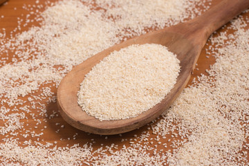 Farinha de Mandioca. Manioc. Cassava flour. Farofa
