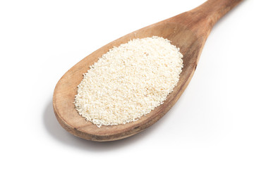 Fototapeta na wymiar Farinha de Mandioca. Manioc. Cassava flour. Farofa