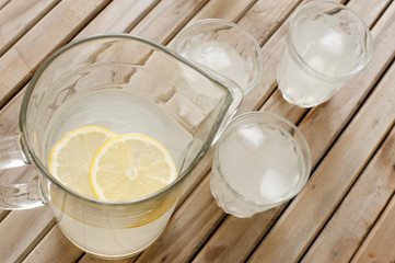Refreshing homemade summer lemonade
