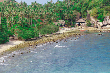 Rocky shore in Thailand