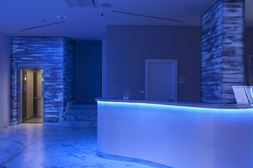 Modern office recepcion interior design