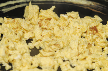 Scramble eggs