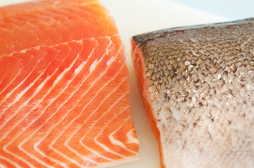 Salmon fillets