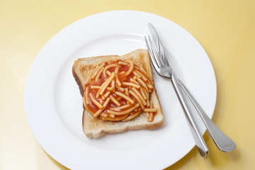 Spaghetti in tomato sauce