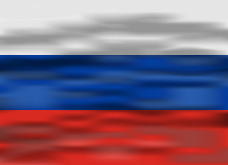 realistic flag russia