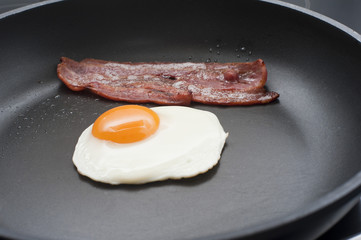 Preparing breakfast