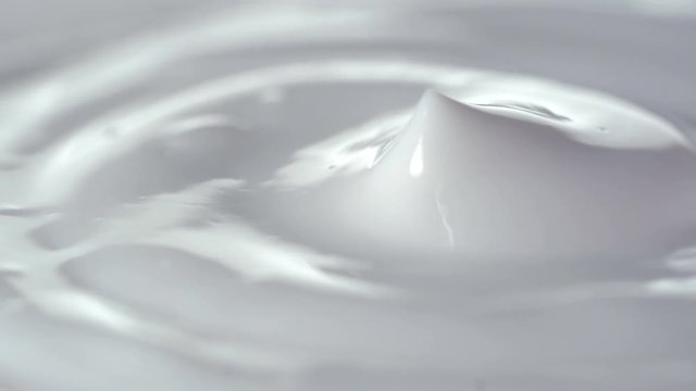 Closeup shot of cosmetics cream with rotate, Dolly shot
