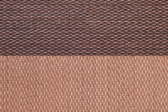 Textura alfombra estera tejida