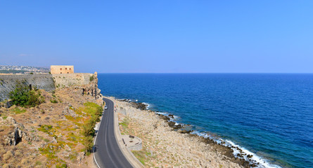 Fototapeta na wymiar Rethymno Fortezza fortress