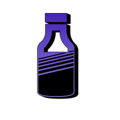 ikona retro lata 80 wektor