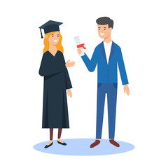 Graduations vector illustration