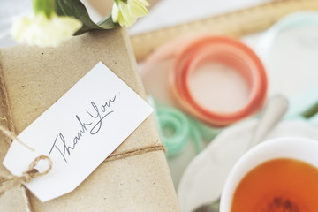 Craft Design Simplify Wrapping Gift Concept