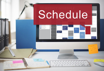 Schedule Organization Planning List To Do Concept