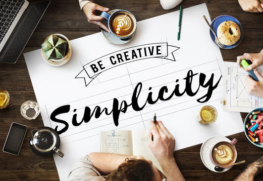 Simplicity Minimal Modern Noemal Peace SImple Concept