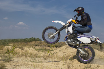 Motocross bike.