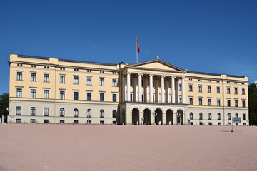 Fototapeta na wymiar Königliches Schloss | Oslo