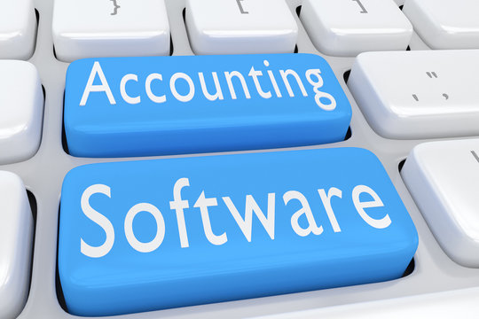 Accounting Software Concept